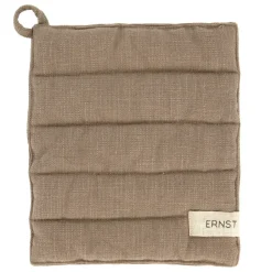 Oven Mitts, Gloves & Pot Holders^ERNST pot holder cotton, Mole Brown