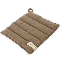 Oven Mitts, Gloves & Pot Holders^ERNST pot holder cotton, Mole Brown