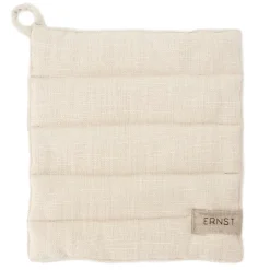Best ERNST pot holder cotton, Natural Beige