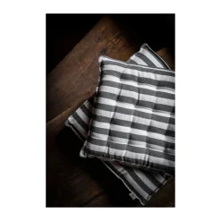 Seat Cushions & Pads^ERNST seat cushion 40x40cm, Natural white-dark grey WhiteGrey