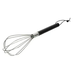 New ERNST whisk with wooden handle, Black