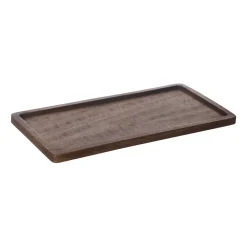 Decorative Accessories|Decorative Trays^ERNST wooden tray 15x30 cm, Dark Brown