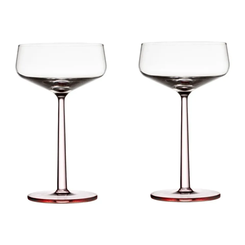 Discount Iittala Essence cocktail glass 2-pack, Rose, 31 cl Pink