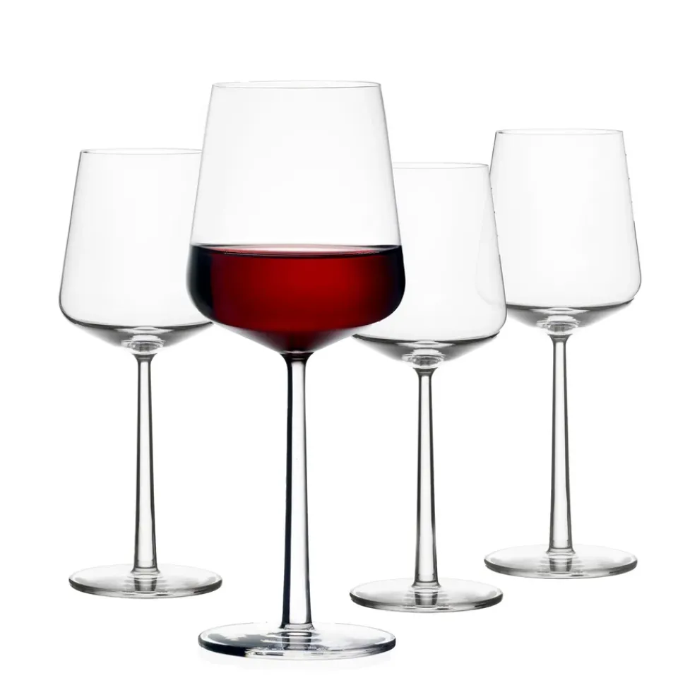 Wine Glasses^Iittala Essence red wine glass 4-pack, 4-pack Transparent