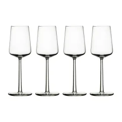 Wine Glasses^Iittala Essence white wine glass 4-pack, 33 cl Transparent