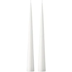 Candles^Ester & erik chandelier 37 cm 2-pack lacquered, Pure 31-0 White