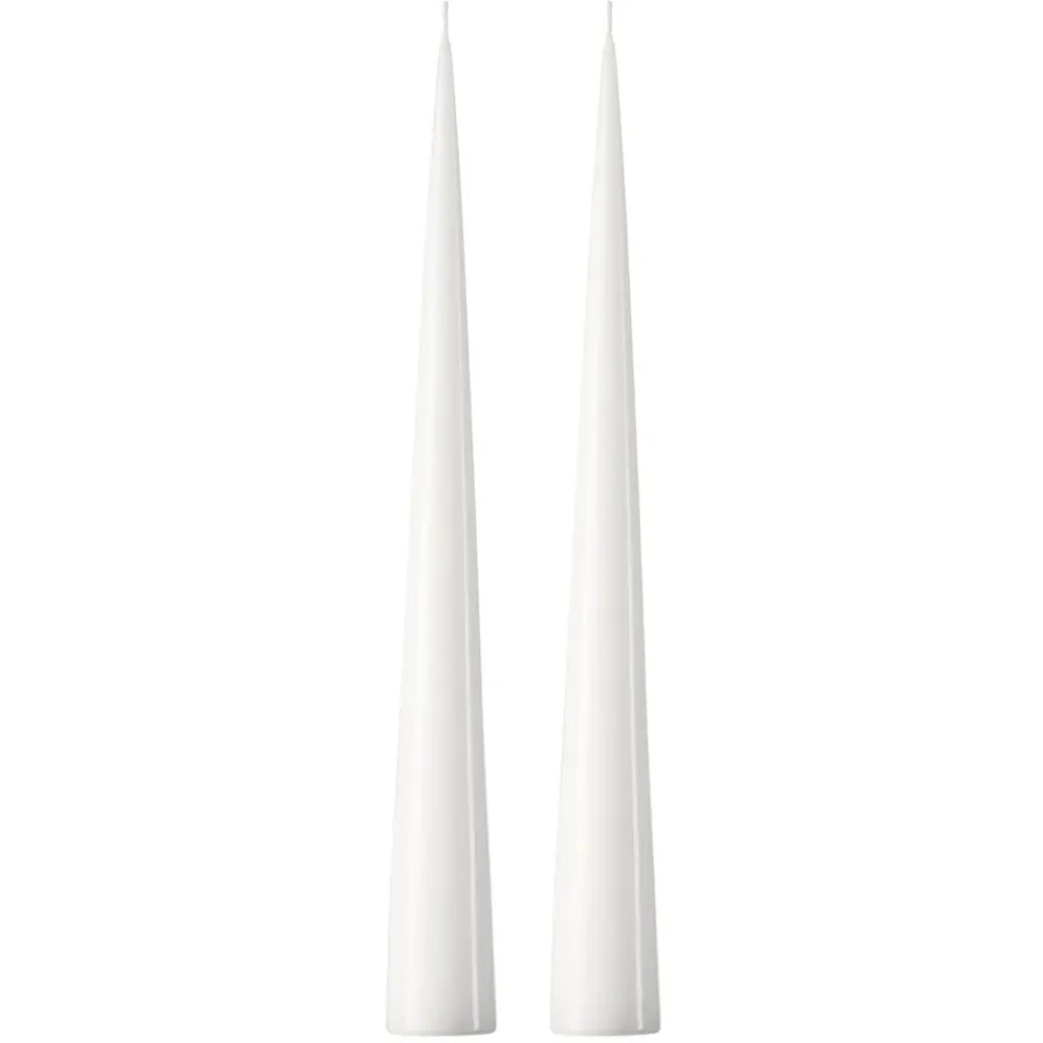 Candles^Ester & erik chandelier 37 cm 2-pack lacquered, Pure 31-0 White