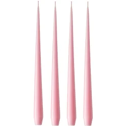 Candles^Ester & erik light 4-pack lacquered, Cherry bloom 40-0, 32 cm Pink