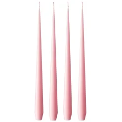 Candles^Ester & erik light 4-pack matte, Cherry bloom 40, 32 cm Pink