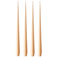 Candles^Ester & erik light 4-pack matte, Melon sorbet 19, 32 cm Orange