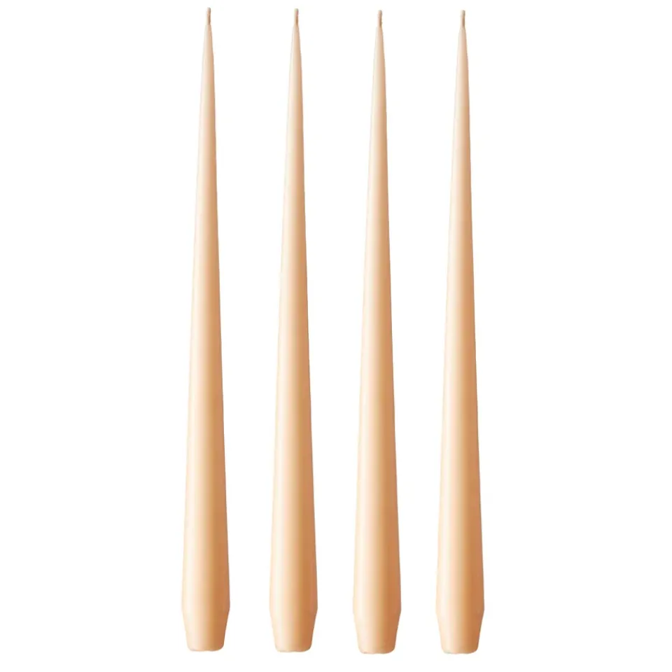 Candles^Ester & erik light 4-pack matte, Melon sorbet 19, 32 cm Orange