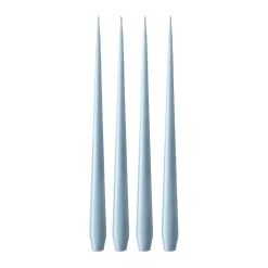 Candles^Ester & erik light 4-pack matte, Dusty 83, 32 cm Blue