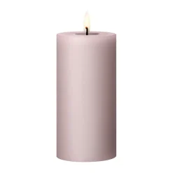 Sale Ester & erik pillar candle LED, 52 Soft Rose, 15 cm Pink