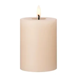 Online Ester & erik pillar candle LED, 11 Ice Latte, 10 cm Beige