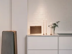 Clearance Ester & erik taper candle LED 2-pack, 11 Ice Latte , 30 cm Beige