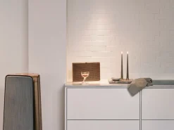Outlet Ester & erik taper candle LED 2-pack, 18 Nougat note , 30 cm Beige