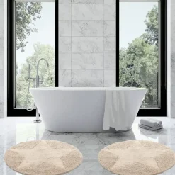 Best Etol Design Etol star rug round, nature Beige