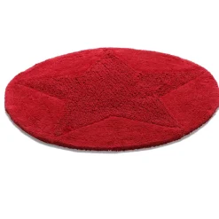 Etol Design Etol star rug round, Red