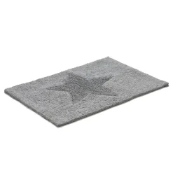 Bath Mats^Etol Design Etol star rug small, graphite Grey