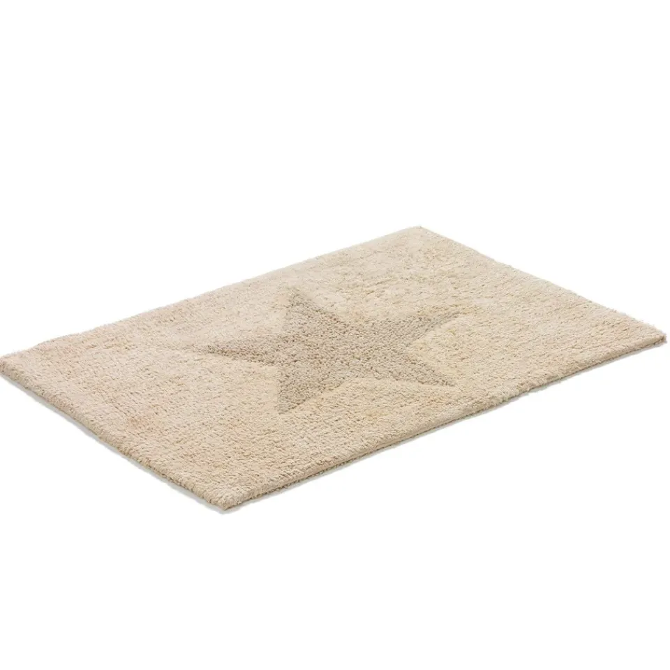 Bath Mats^Etol Design Etol star rug small, nature Beige