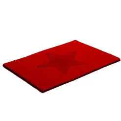 Bath Mats^Etol Design Etol star rug small, Red