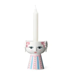 Online Bjørn Wiinblad Eva candlestick 9,5 cm, Pink