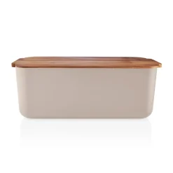 Online Eva Solo bread box bamboo 42 cm, Sand Beige