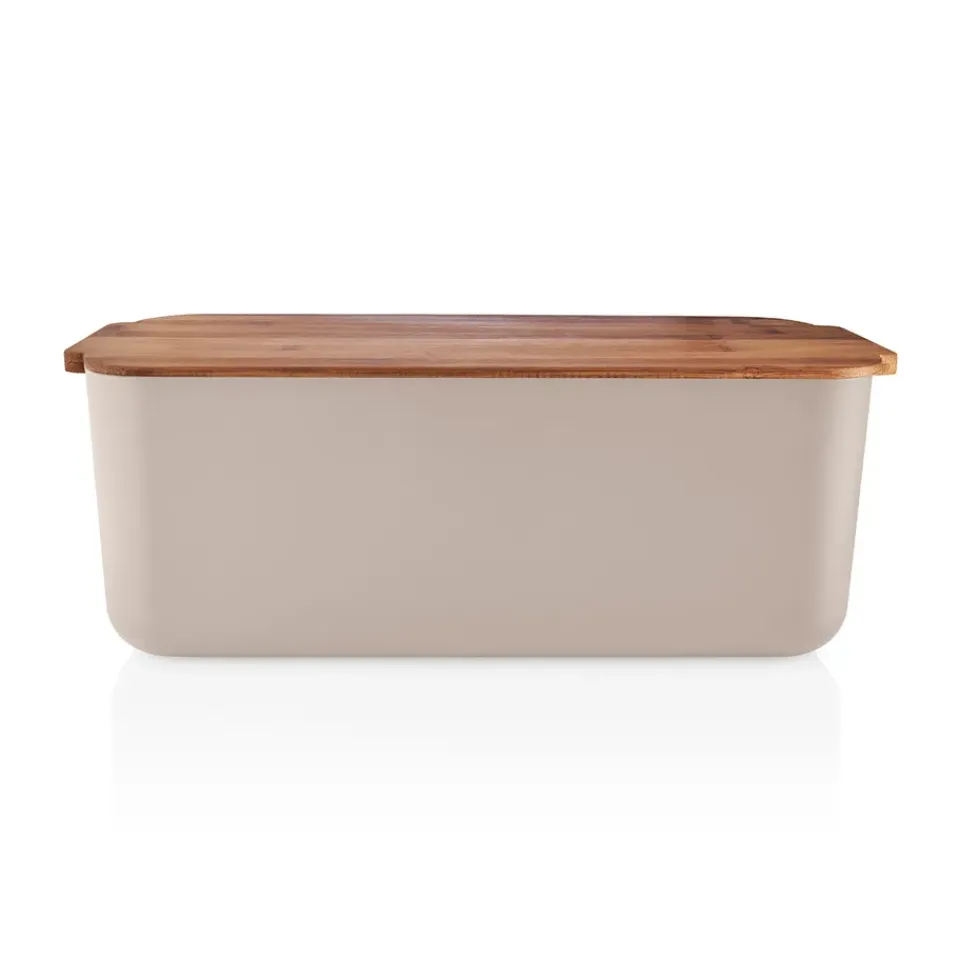 Online Eva Solo bread box bamboo 42 cm, Sand Beige