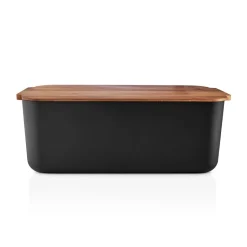 Sale Eva Solo bread box bamboo 42 cm, Black