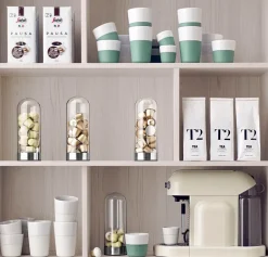Storage Jars^Eva Solo coffee capsule dispenser, Ø 7,9 cm Transparent