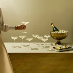 Champagne Glasses^Eva Solo Coupe champagne glasss, 20 cl Transparent