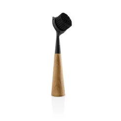 Dishcloths & Brushes^Eva Solo dish brush oak 23 cm, Black