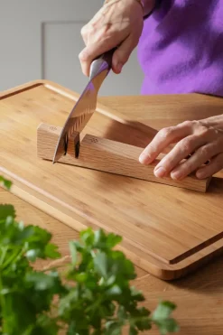 Knife Sharpeners, Stones & Honing Knives^Eva Solo Eastern knife sharpener, Oak Brown