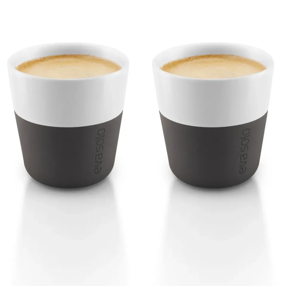 Sale Eva Solo espresso mug 2 pack, Black Grey