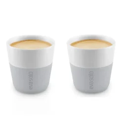 Glögg & Mulled Wine Mugs|Espresso Cups^Eva Solo espresso mug 2 pack, Marble Grey