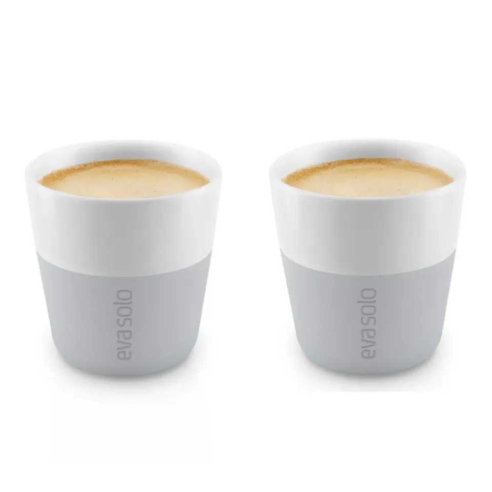 Glögg & Mulled Wine Mugs|Espresso Cups^Eva Solo espresso mug 2 pack, Marble Grey