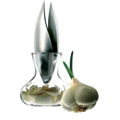 Online Eva Solo garlic press, glass-stainless steel Silver-coloured
