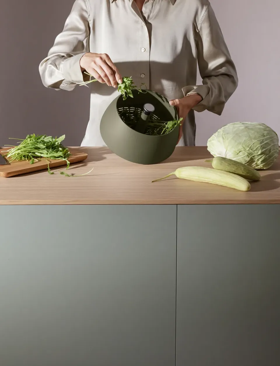 Other Kitchen Utensils^Eva Solo Tool salad spinner, Green