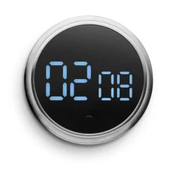 Outlet Eva Solo magnetic timer, Brushed steel Silver-coloured