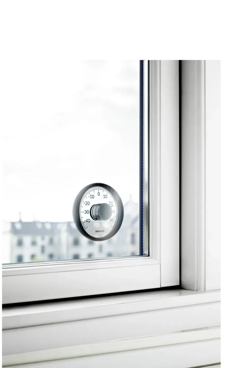 Outdoor Thermometers^Eva Solo outdoor thermometer for window, Ø8.5 cm Green