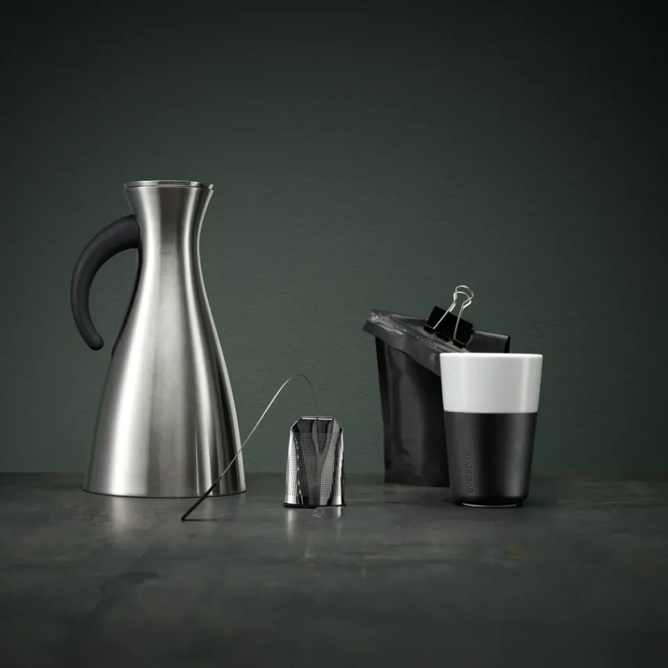 Thermoses^Eva Solo thermos, stainless steel Silver-coloured