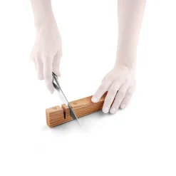 Outlet Eva Solo Western knife sharpener, Oak Brown