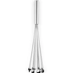 Hot Eva Solo whisk with silicone, 30 cm Silver-coloured
