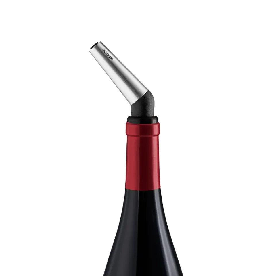 Clearance Eva Solo wind decanting stopper, Black-silver Silver-coloured