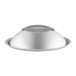 Hot Eva Solo Eva Trio curved lid recycled stainless steel, Ø20 cm Silver-coloured