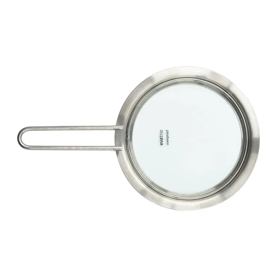 Sale Eva Solo Eva Trio glass lid recycled stainless steel, Ø13 cm Silver-coloured