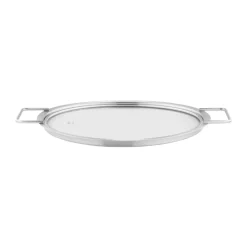 Lids & Accessories^Eva Solo Eva Trio glass lid recycled stainless steel, Ø24 cm Silver-coloured