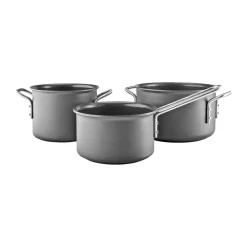Saucepan Sets^Eva Solo Eva Trio Line pot set, 3 pieces Grey