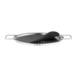 New Eva Solo Eva Trio lid recycled stainless steel, Ø20 cm Silver-colouredBlack