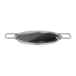 Best Eva Solo Eva Trio lid recycled stainless steel, Ø16 cm Silver-colouredBlack